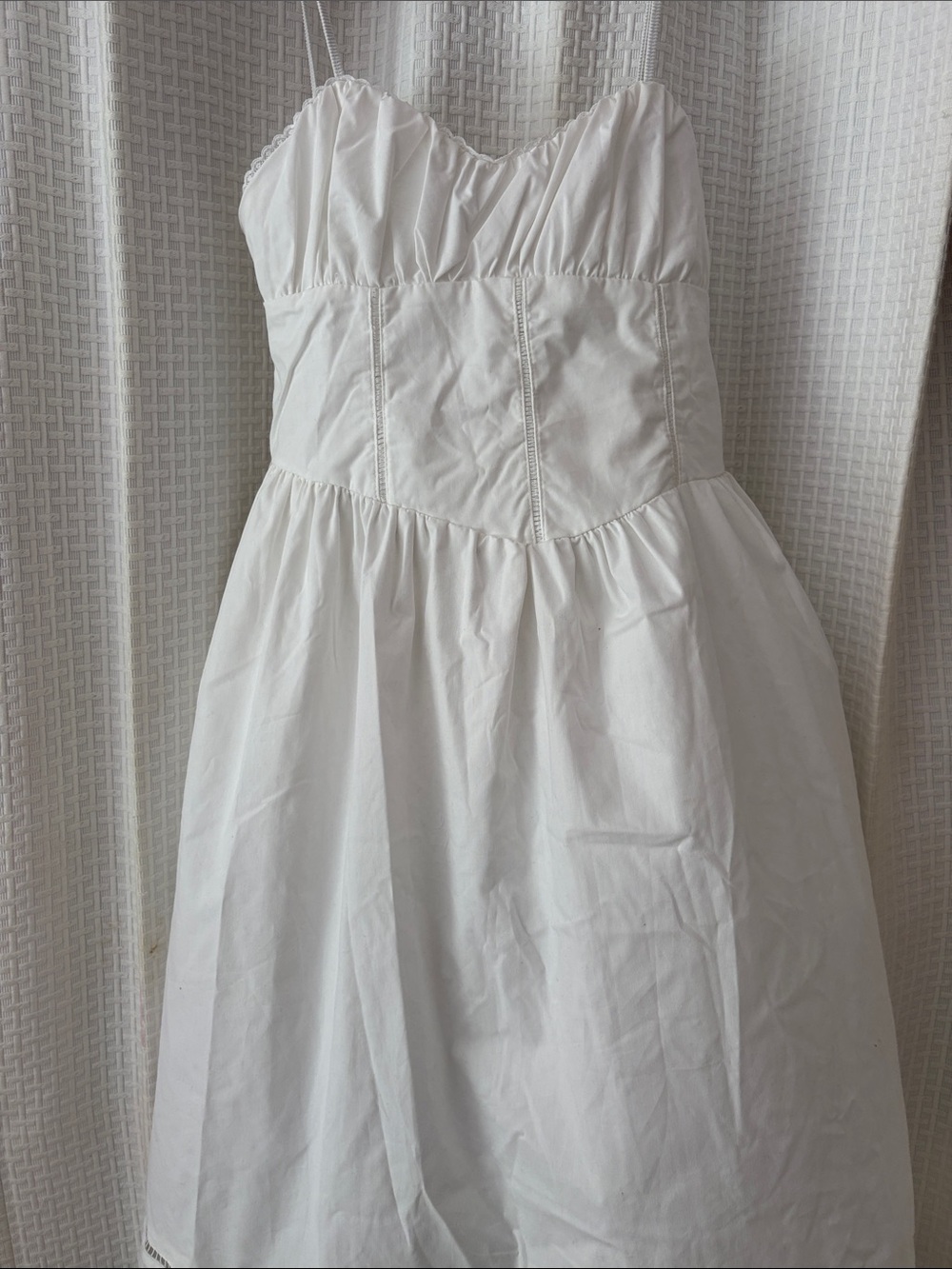 A new day white summer dress